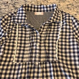 Women’s Plaid Altar’d State blouse size small